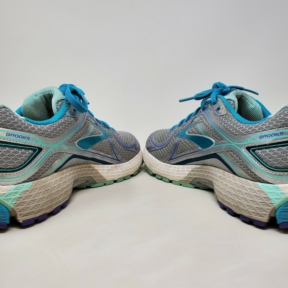 Brooks Adrenaline GTS 16 Running Shoes Womens Size 11 Blue Silver 1202031B170 - Picture 6 of 12